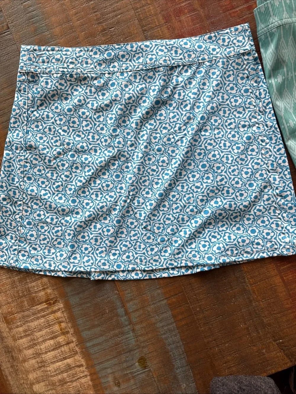 RipSkirt Hawaii Wraps Lot Of 2 Skirts Medium Length 1 Blue Tropical Beachwear